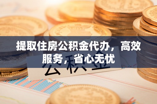 东至提取住房公积金代办，高效服务，省心无忧