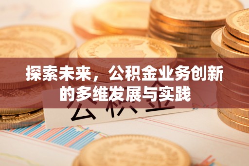 东至探索未来，公积金业务创新的多维发展与实践