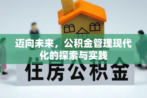 东至迈向未来，公积金管理现代化的探索与实践