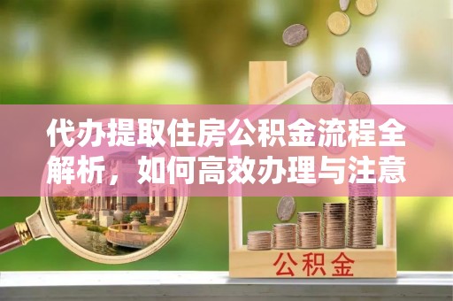 东至代办提取住房公积金流程全解析，如何高效办理与注意事项