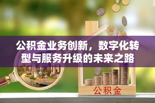 东至公积金业务创新，数字化转型与服务升级的未来之路