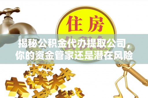 东至揭秘公积金代办提取公司，你的资金管家还是潜在风险？