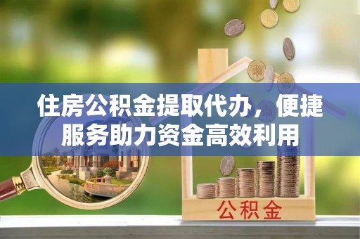 东至住房公积金提取代办，便捷服务助力资金高效利用