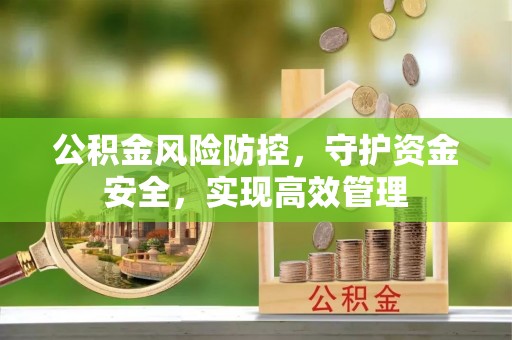 东至公积金风险防控，守护资金安全，实现高效管理