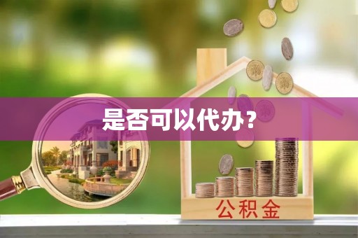东至是否可以代办？