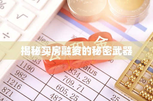东至揭秘买房融资的秘密武器